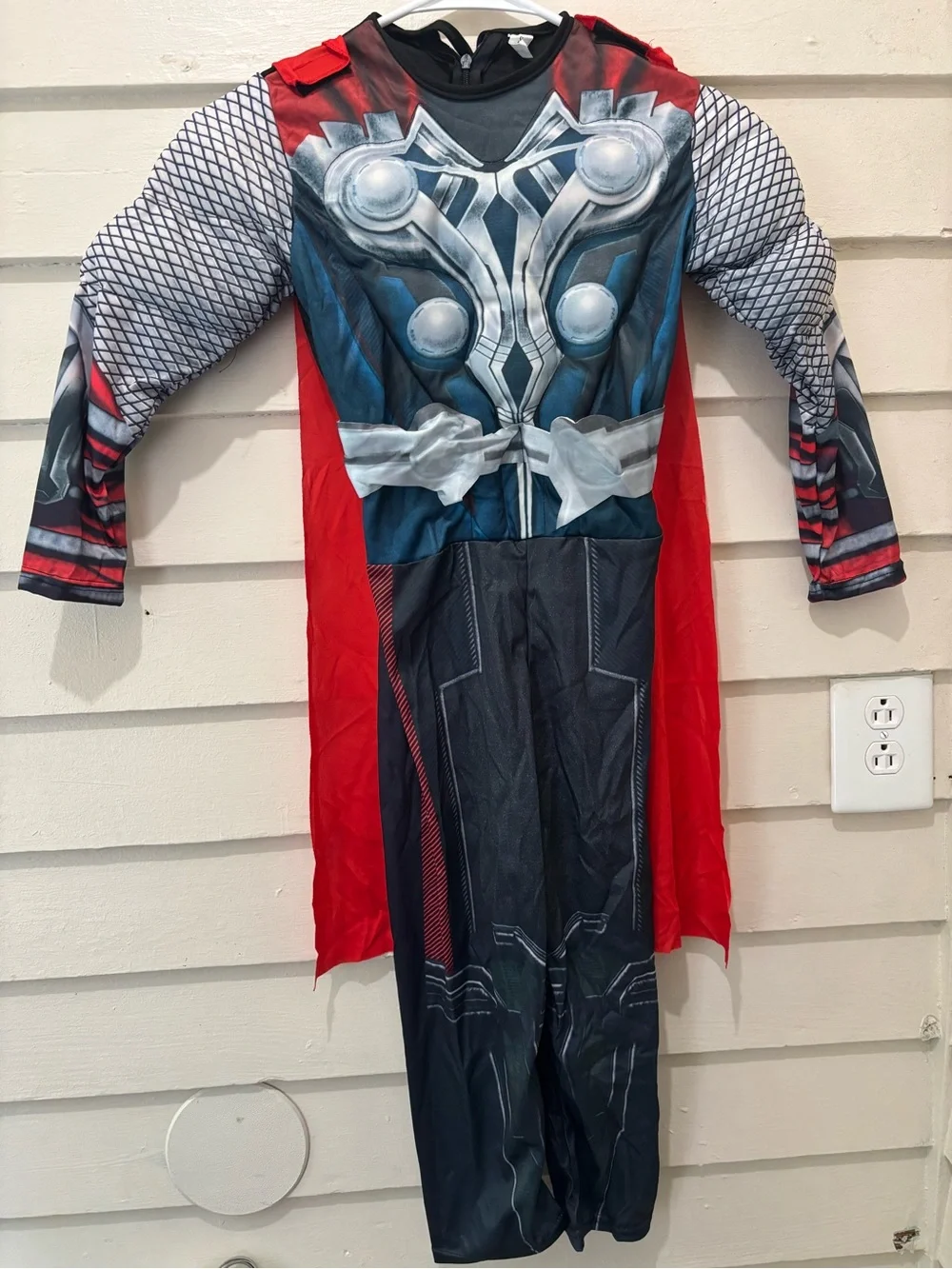 Kids Super Hero Thor Cosplay Costume Boys Muscle Costume Halloween Dress Up Play